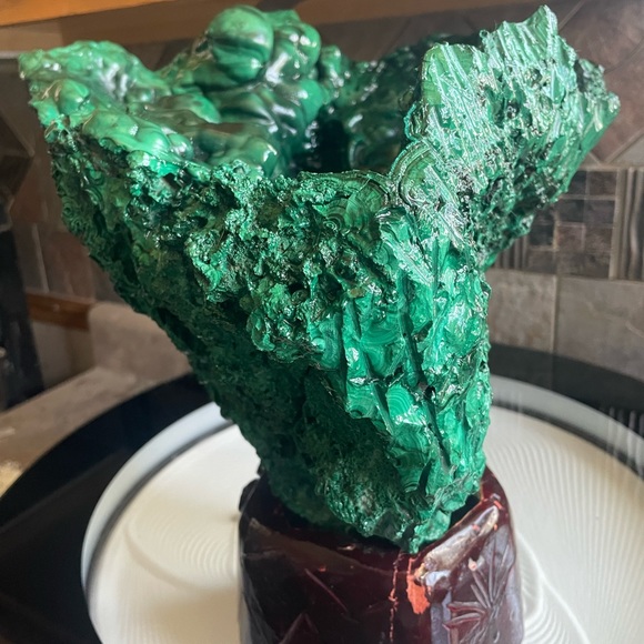 Other - malachite,mineral crystal looks like has a vase like shape to it!One time offer
